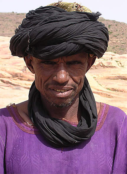 Homme au turban : Portraits : Région de Tombouctou et le Nord