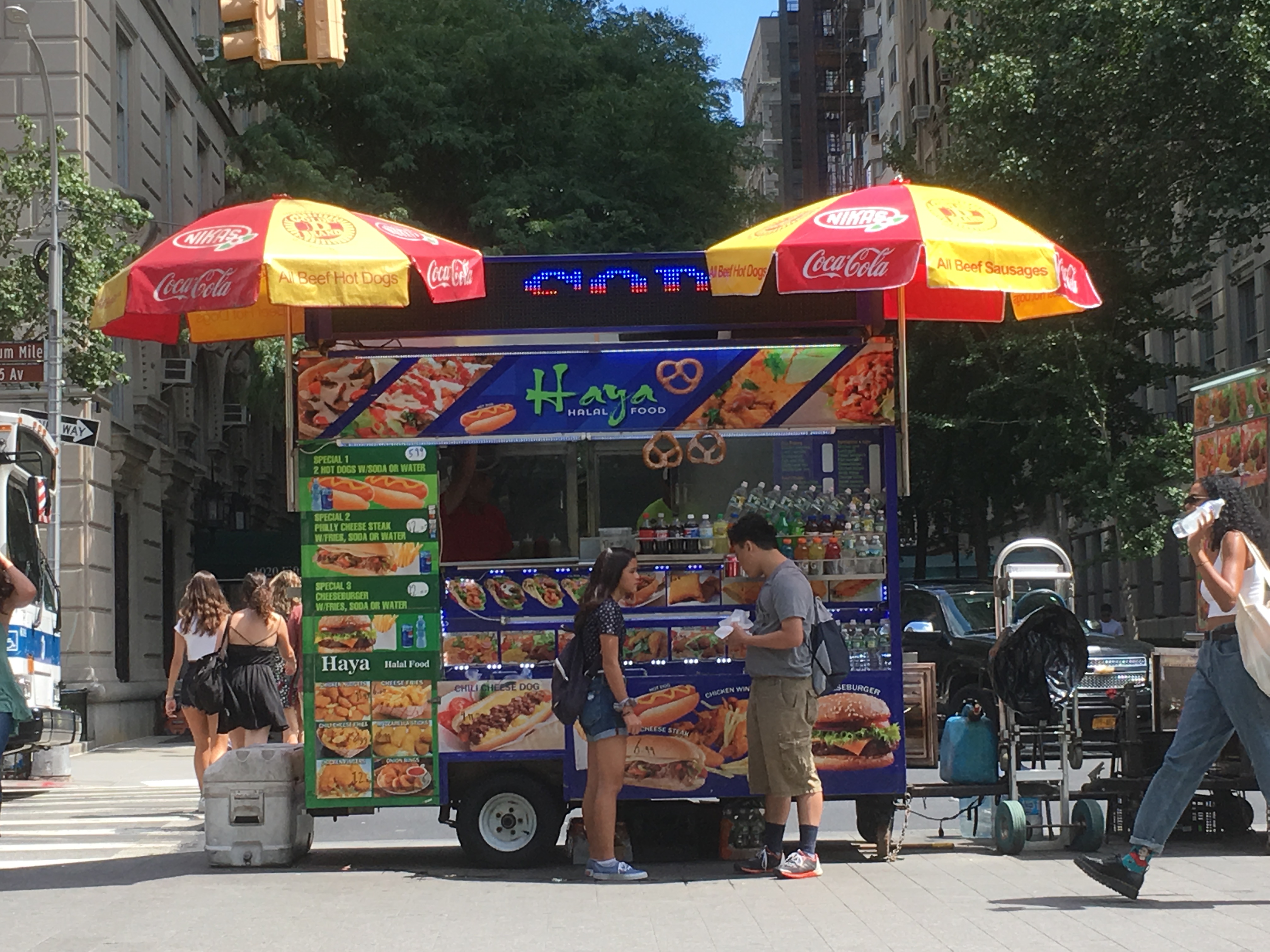 Hot-dog à New-York 