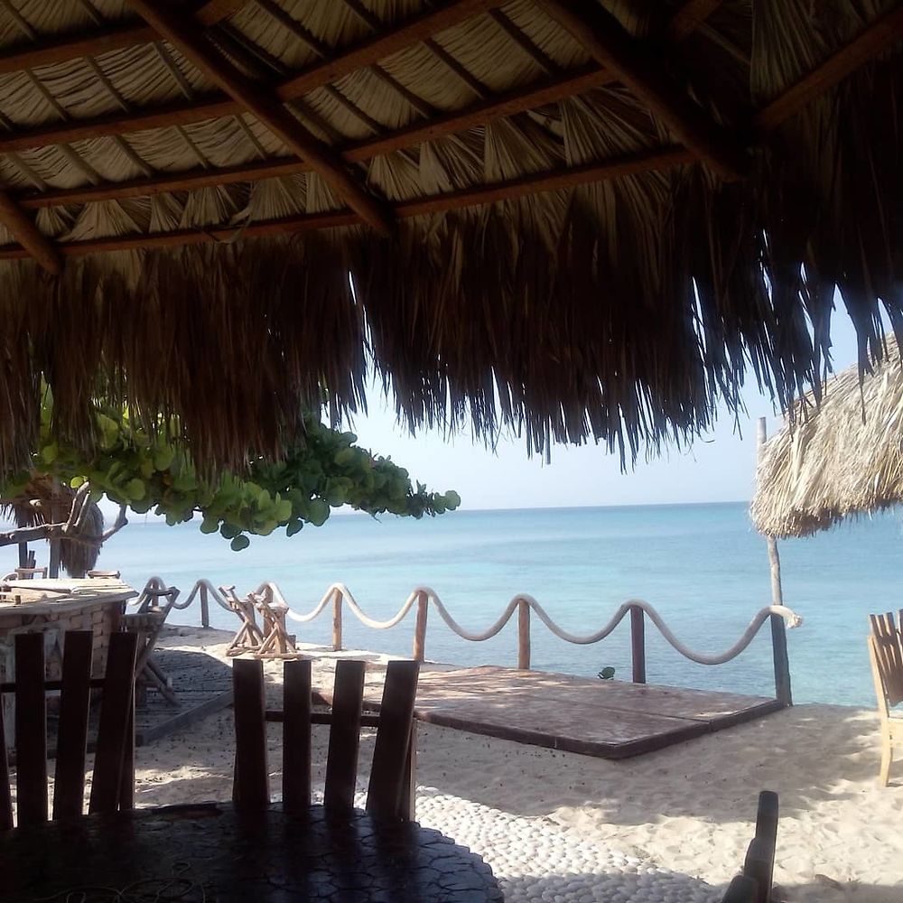 Vue plage à Bahía de las Aguilas