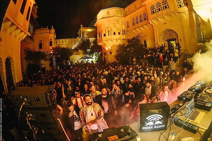 Insolite - Un festival électro dans un palais du Rajasthan