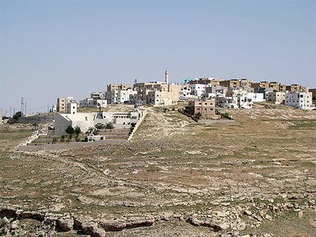 Cité de Kérak sur la route du Roi en Jordanie