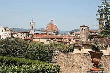 Florence vue depuis les jardins Boboli
