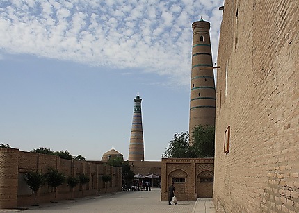 La ville intra-muros de Khiva une merveille