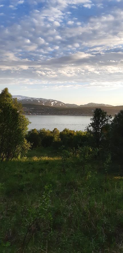 Soleil de minuit à Tromso