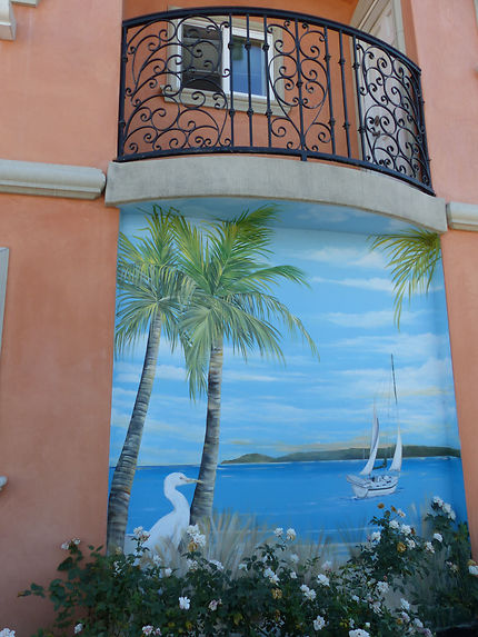 Street art sur Huntington Beach