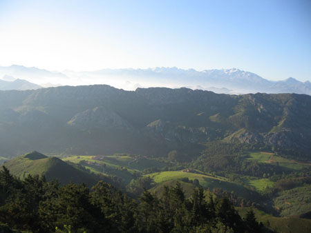 Vue des Picos de Europa Vue des Picos de Europa
