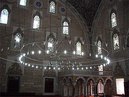 Bayezid Külliyesi : intérieur de la mosquée