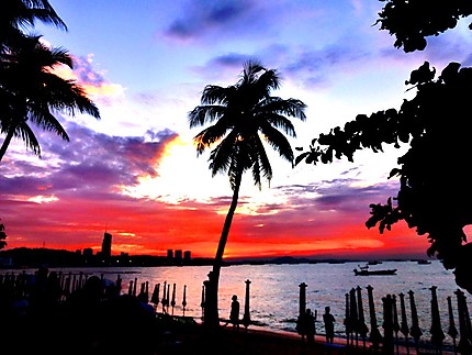 Coucher de soleil à Pattaya