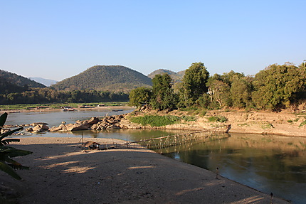 Confluent de la Nam et du Mékong