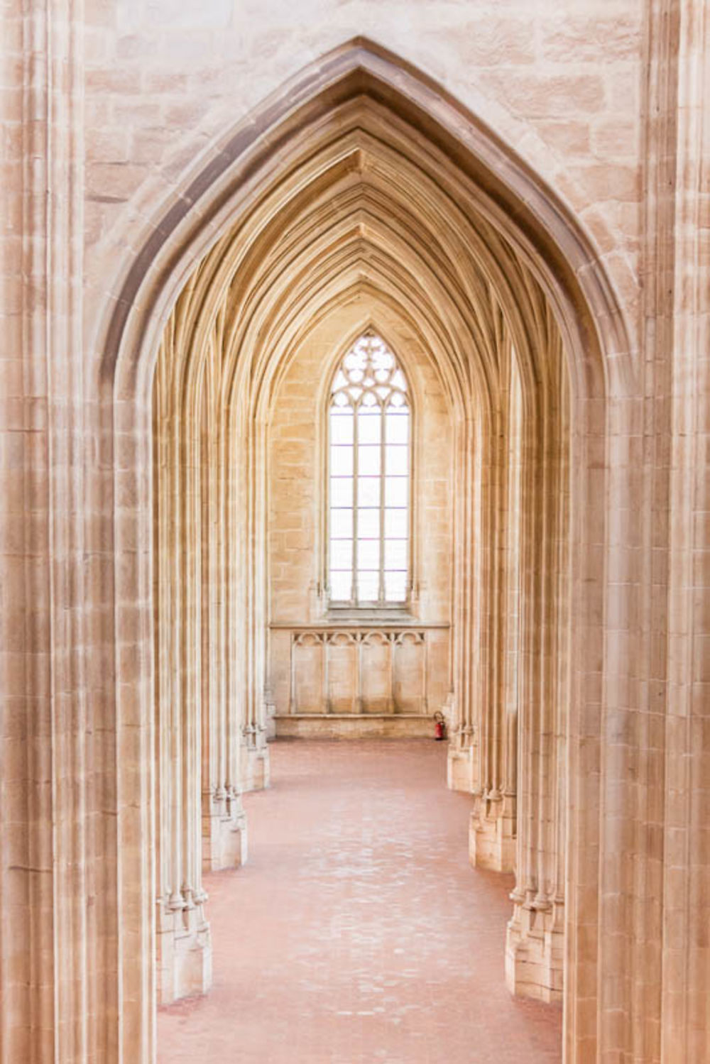 Monastère de Brou, collatéral de l'église