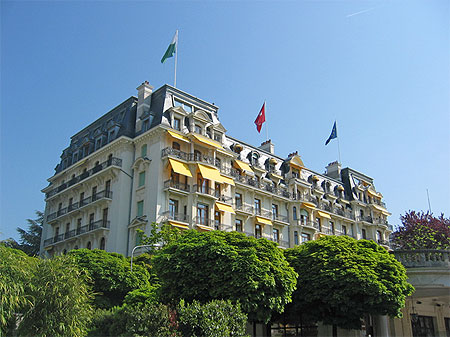 Lausanne, hôtel Beau Rivage palace Lausanne, hôtel Beau Rivage palace