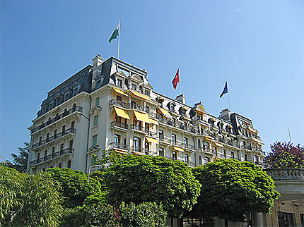 Lausanne, hôtel Beau Rivage palace
