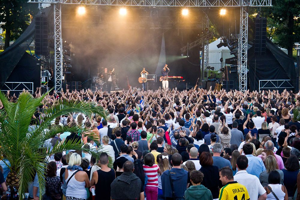 Spectateurs du Brive Festival