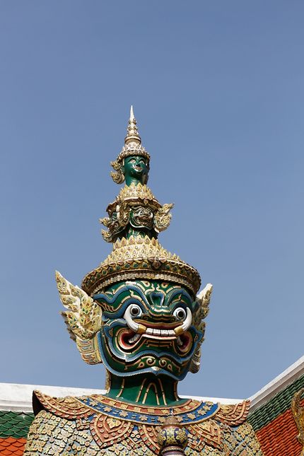 Gardien du Wat Phra Kaeo, Bangkok