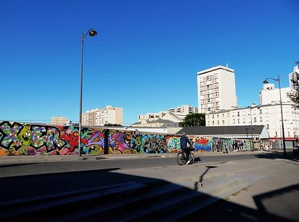 Art street, le mur peint de la rue Riquet 