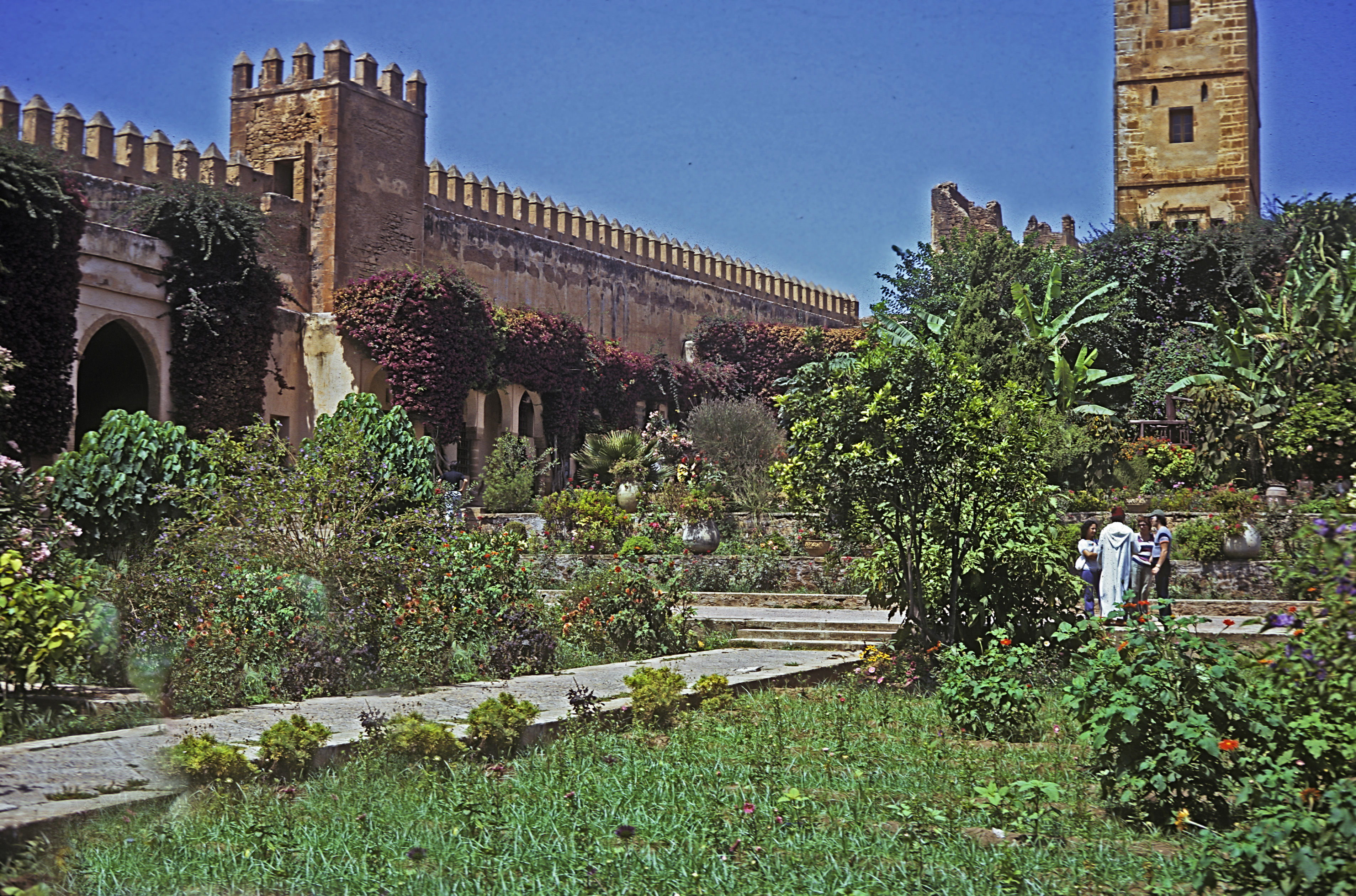 Kasbah des Oudaïas, Jardin Andalou à Rabat