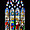 Monastère de Brou, magnifique vitrail