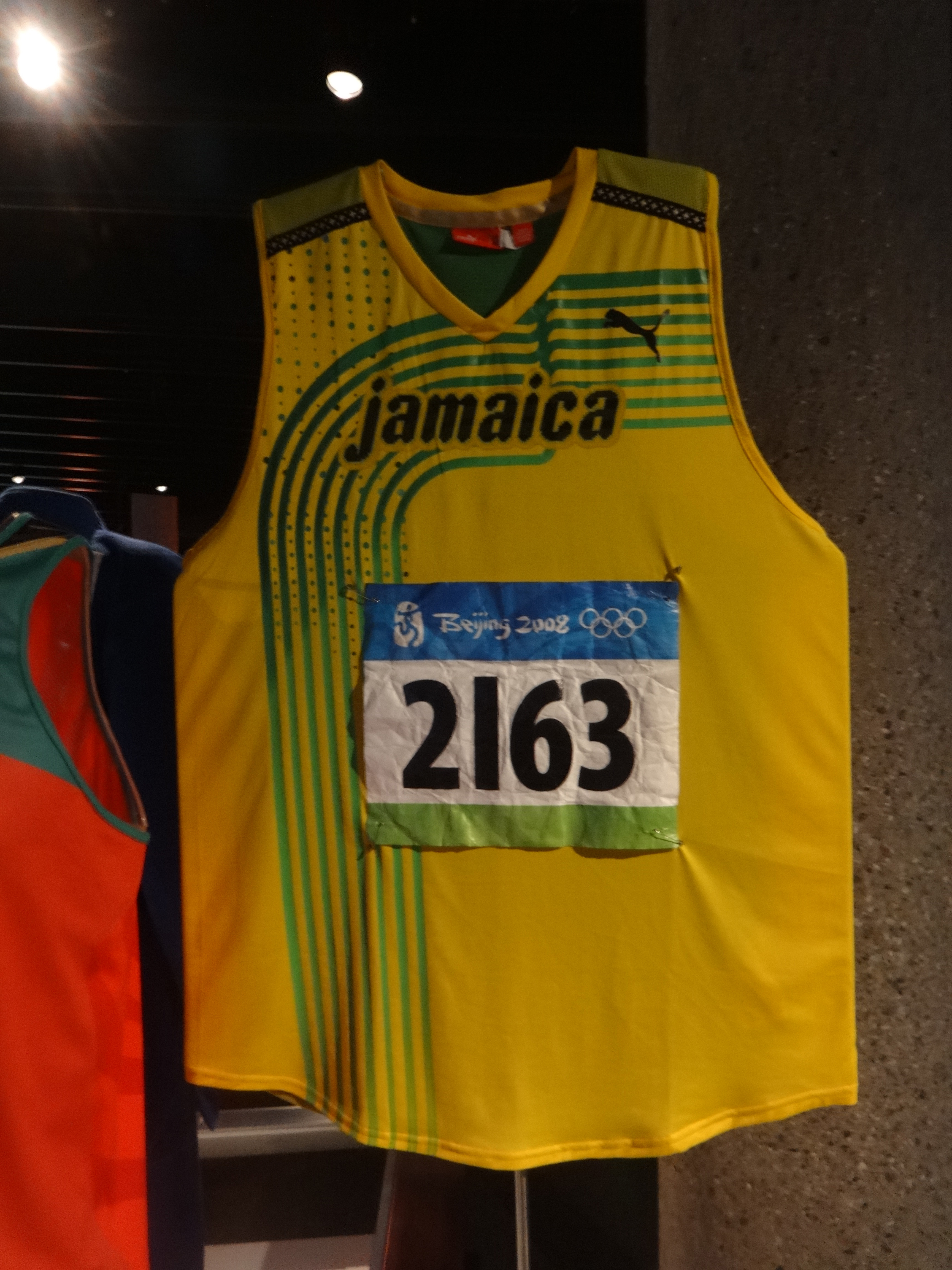 Maillot d'Usain Bolt Maillot d'Usain Bolt