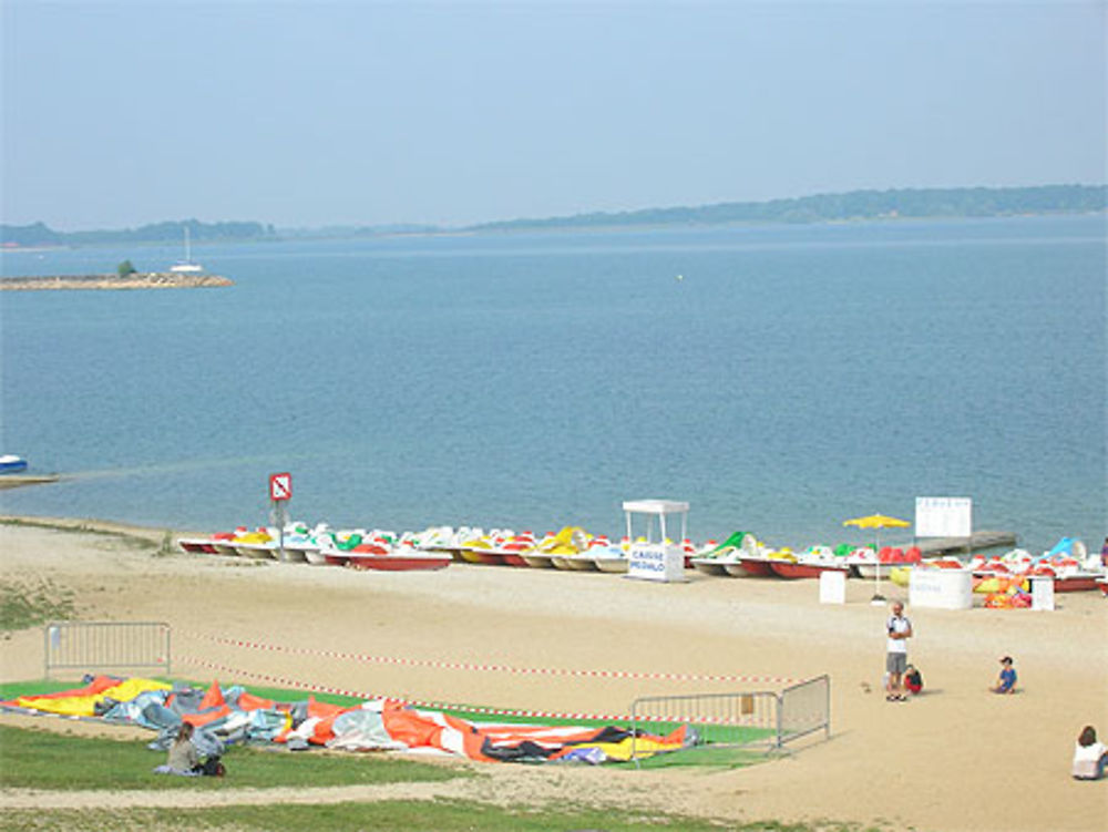 Jolie plage de sable fin