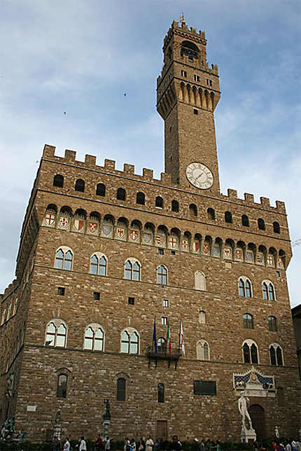 Palazzo Vecchio en fin d'après midi