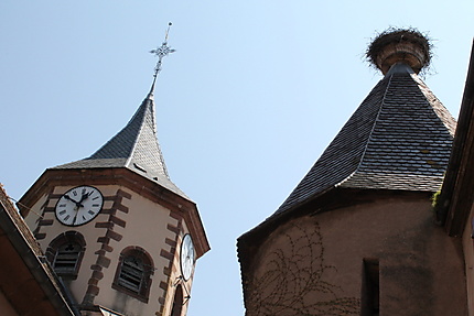 Le clocher de l'église Saint-Ulrich