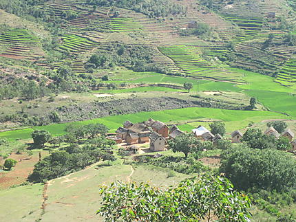 Petit village malgache