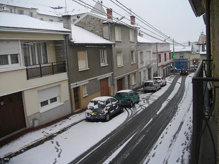 Limoges sous la neige