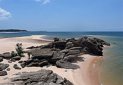 Une plage dans les environs de Santarem