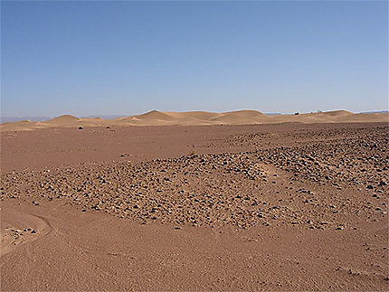 Hamada et dunes