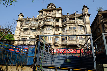 Palais décrépis à Kolkata, Inde