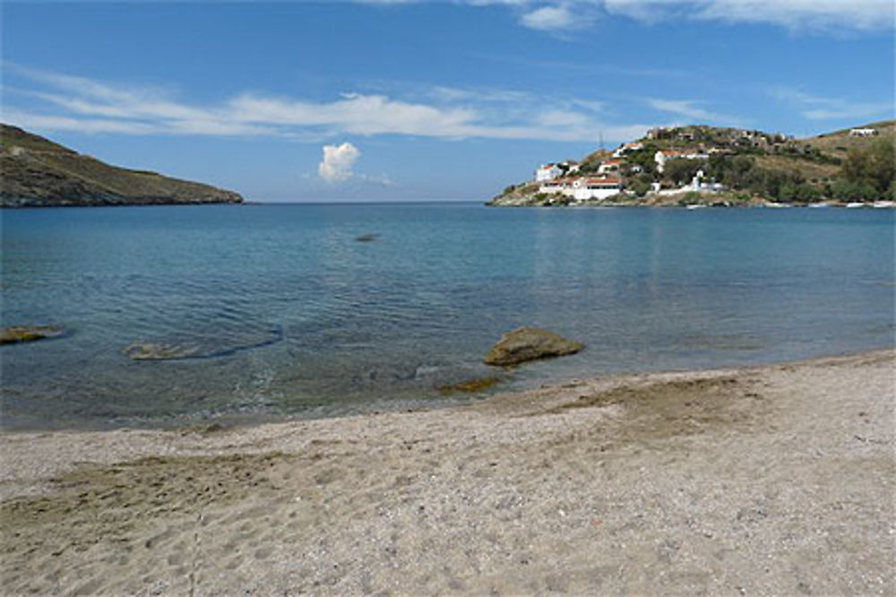 La plage d'Otzias 