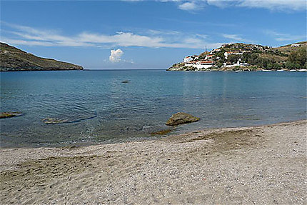 La plage d'Otzias 