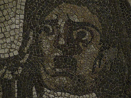 Détail d'une mosaïque au Museo Etrusco