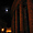 Colonnes du Vatican sous la pleine lune