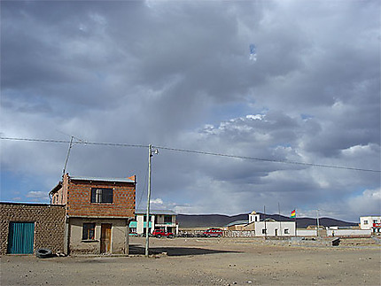 Petit village bolivien