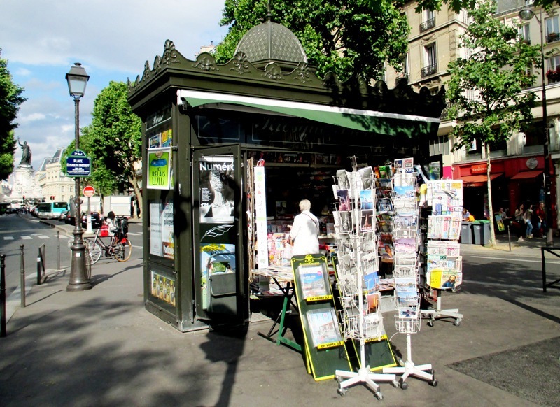 Kiosque marchand de journaux : 3ème arrondissement : Paris : Routard.com