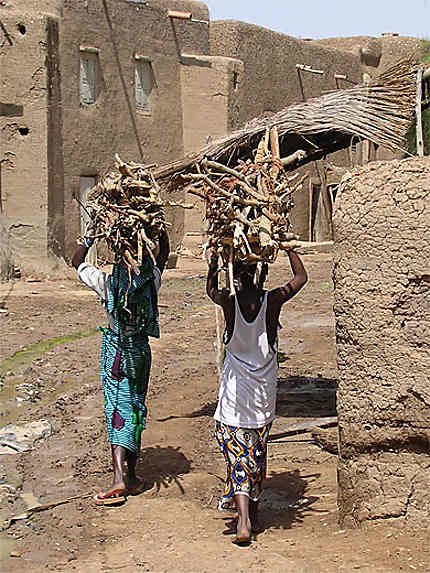 Deux femmes à Djenné