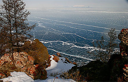 Vue sur le Lac Baïkal