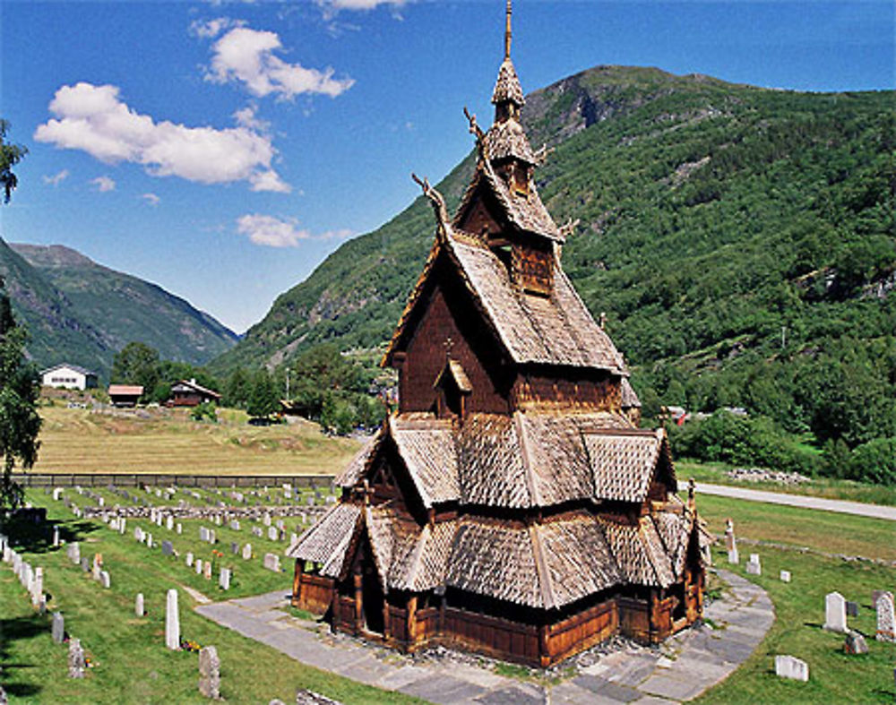 Eglise en bois debout de Borgund