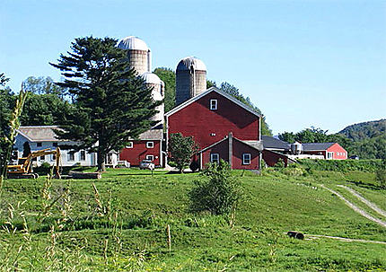 Les jolies fermes du Vermont