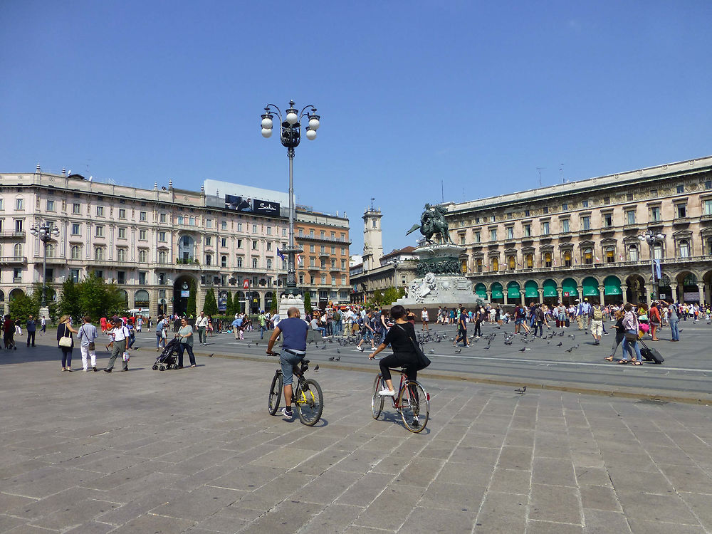 Milan à vélo