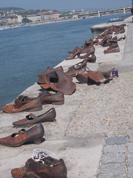 Chaussures au bord du Danube - Budapest