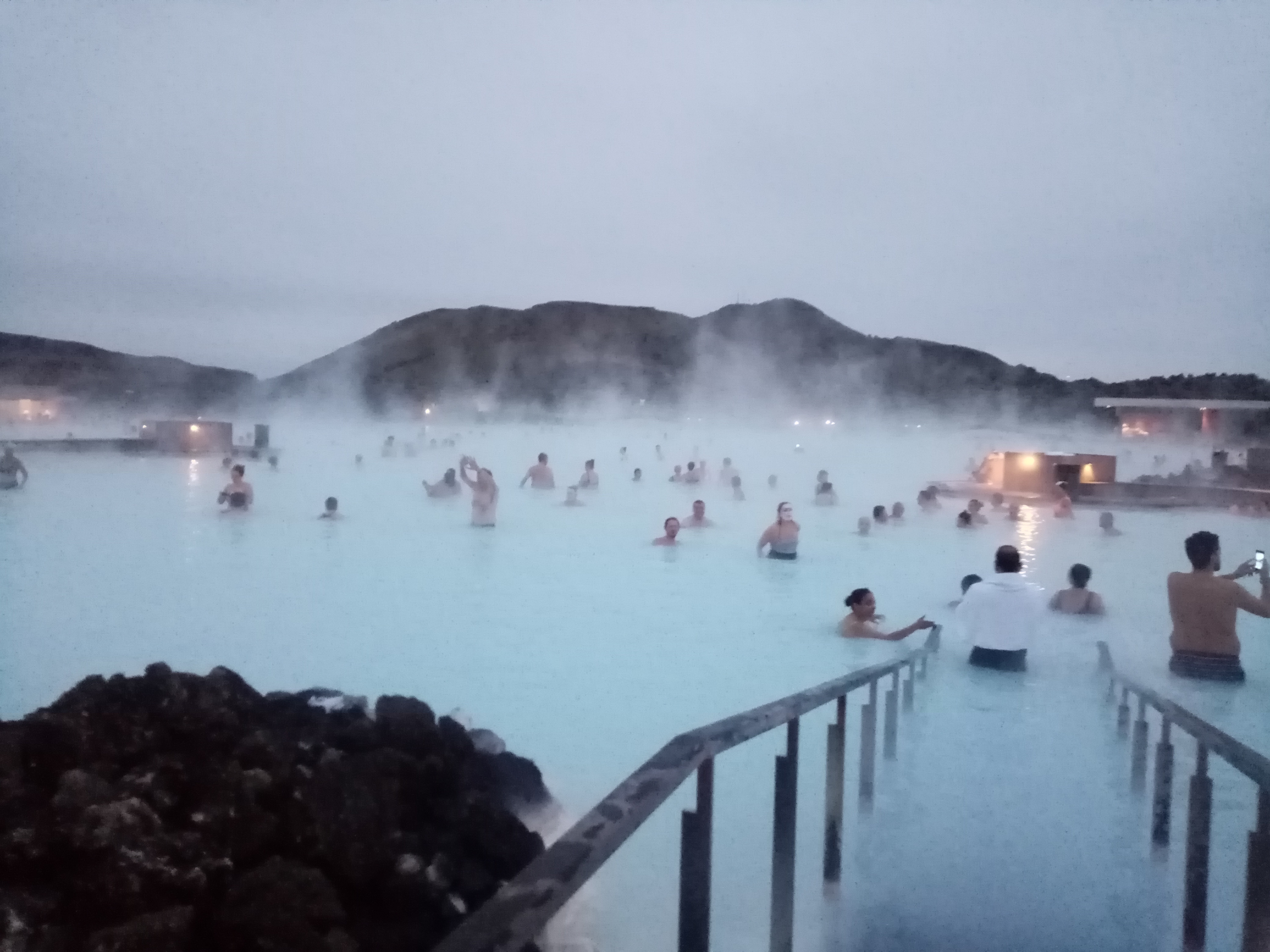 Blue lagoon by night Blue lagoon by night
