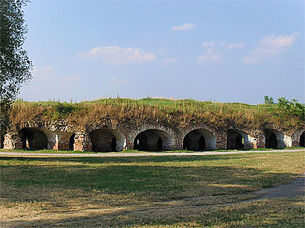 Intérieur des fortifications d'Osijek