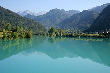 La rivière Soca La rivière Soca