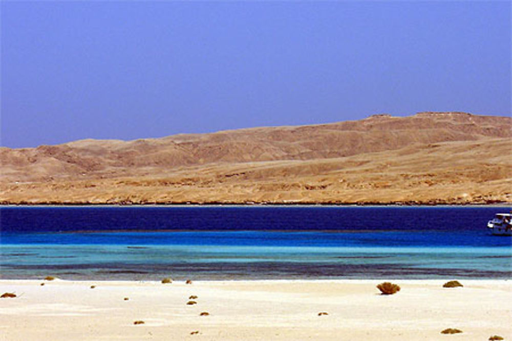 Couleurs de la mer rouge