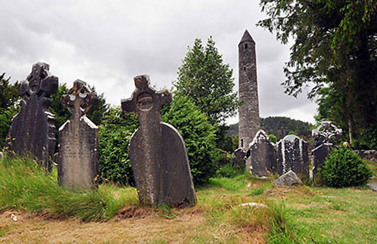 Glendalough, sanctuaire des premiers chrétiens d’Irlande