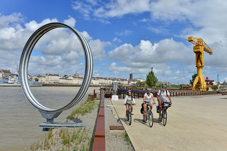 la Loire à vélo, de Nantes à Saint-Brévin