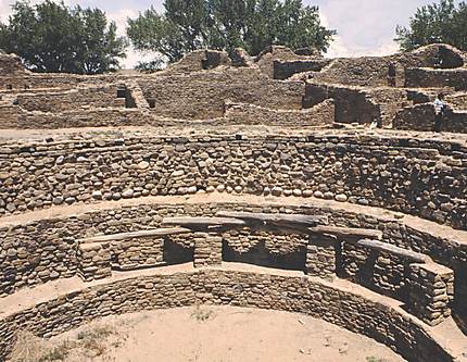 Les ruines d'Aztec