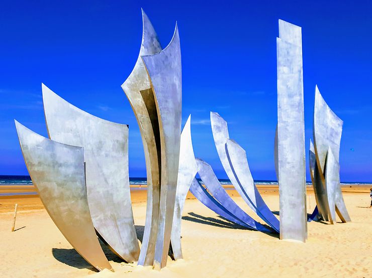 Omaha Beach Memorial, Normandie